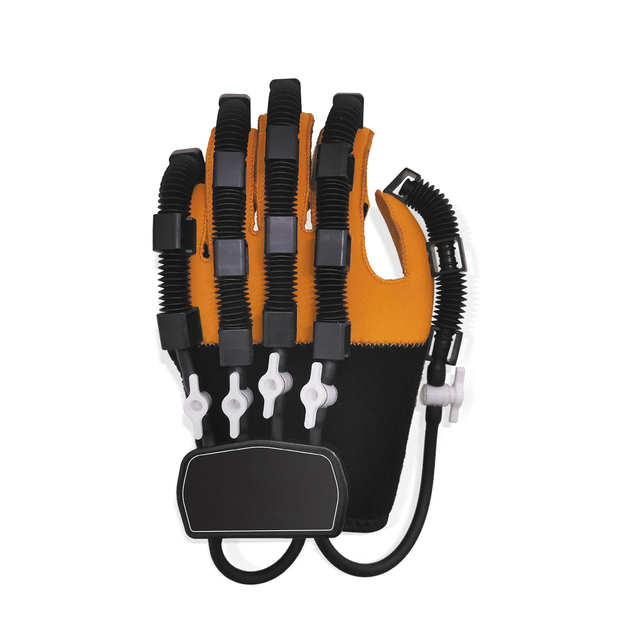 Portable Rechargeable Robot Gloves Arch Support Lightweight Design for Hand Rehabilitation Training Mirrored Finger Equipment