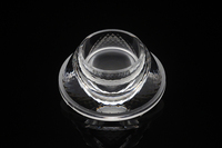 Lentille optique LED 88 mm du fabricant, lentille LED commerciale pour intérieur, lentille à angle réglable