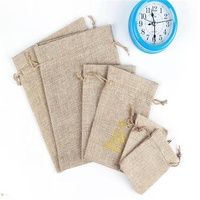 Sacs en jute à cordon large Spotly pour la mode féminine, sacs à vin recyclables en tissu composite de chanvre, figurine bracelet