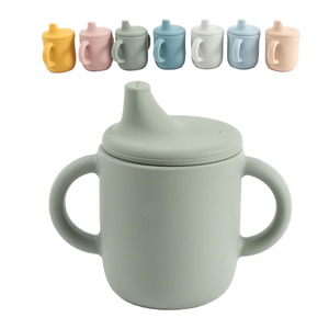 5oz Silicona Sippy Cup No tóxico Lavavajillas Safe Baby Cup Training Cup - Product Image 2