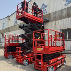Plataforma Elevadora de Tijera Autopropulsada Eléctrica <span class=keywords><strong>Lemax</strong></span> LS10 con Certificación CE, Capacidad de 450 kg, 4-16 m - Product Image 6