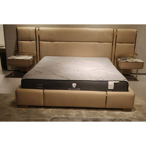 Золотое шампанское, зеркальная рамка, контактная поверхность, кожаная кровать, мебель для спальни, наборы с искусственным мрамором - Product Image 2