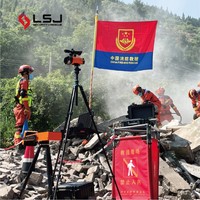 Système d'alerte de colapsation de bâtiment haute précision YZ-120 PRO, télémètre structurel à double laser, portée 100 m, protection IP54, garantie 1 an