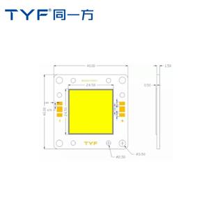 Produit de performance optimale de puce de la puissance élevée 30W COB LED de fabrication d'usine - Product Image 3
