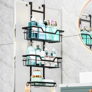 Phòng tắm treo vòi hoa sen Caddy tổ chức dầu gội giá trên cửa vòi hoa sen Caddy - Product Image 5