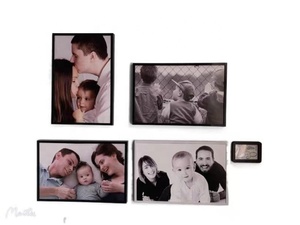 Mixtiles repositionnables 11 x 14 pouces, cadre photo réutilisable en plastique blanc/noir, matériau écologique pour la décoration murale - Product Image 5