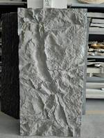Décoration murale en pierre PU légère, ignifuge, imperméable, pierre artificielle pour façade