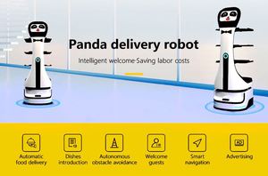 Robot de Servicio de Alta Eficiencia ONA con Pantalla de 10.1 Pulgadas, Navegación Láser y 12 Horas de Autonomía para la Entrega Automatizada de Comidas en Cafeterías - Product Image 2