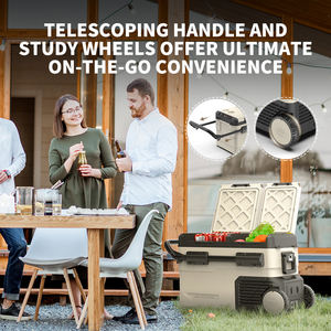 Alpicool TGSW35 Mini Réfrigérateur Électrique Double Usage Portable, Congélateur de Camping et Réfrigérateur de Voiture Extérieur, Glacière à Compresseur en Plastique - Product Image 3