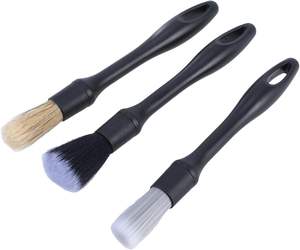 QEEPEI Brosse de nettoyage multifonctionnelle pour l'intérieur de la voiture, ensemble de brosses de détaillage automobile, kit de lavage doux pour perceuse - Product Image 1