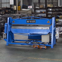 Machine à plier la tôle électrique MASON TDF pour conduits, plieuse de tôles, machine à plier
