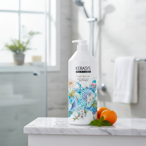 Kerasys Rinse Fresh Rush 1L, Soin Capillaire Coréen Parfum Agrumes, Vitalité et Énergie, Brillance Légère, Fabriqué en Corée, Unisexe - Product Image 3