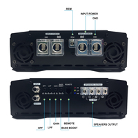 Amplificateur de voiture monobloc classe D 8000W 1 canal Zeming pour systèmes audio de compétition 90dB avec crossovers