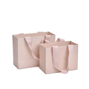 OEM Custom Logo Luxury Kraft Paper Gift Bag with Handle Boutique Shopping Eco-Friendly Packaging Bag for Jewelry Wholesale - Product Image 2
