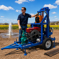Machine de forage de puits d'eau de 150 m de profondeur, conçue avec précision, certifiée CE ISO