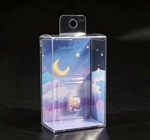 FX Vintage Transparent Folding Package Case with Inner <b>Pocket</b> for Artwork Photo Souvenir Gift Display Storage - Product Image 4