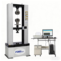 מכונת בדיקה אוניברסלית ממוחשבת ETM-200 20T, ציוד בדיקת מתיחה ודחיסה 200KN עם מרחב בדיקה של 600 מ\"מ