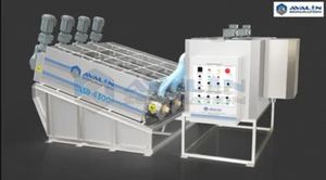 Máquina Automática de Deshidratación de Lodos con Bomba de Vaso a Presión, Caja de Engranajes y Engranaje, Productividad de 2000 L/Hora - Product Image 3