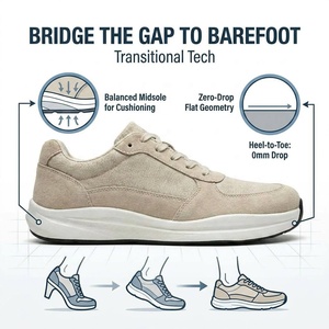 Scarpe da Corsa Minimaliste Urbane Unisex con Punta Larga e Zero Drop per Camminata e Transizione su Strada - Product Image 3