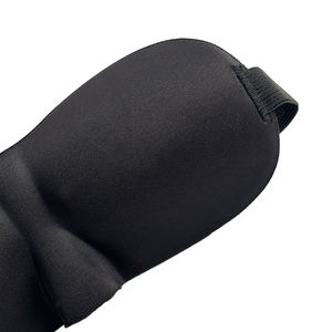 Máscara para os olhos blackout 3D contornados 100% para dormir com alça ajustável - Product Image 3