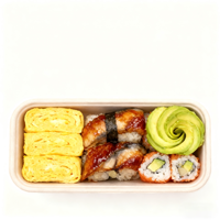 Barquette alimentaire jetable biodégradable compostable 100% fibre de balle de riz sans PFAS, utilisable au micro-ondes, pour les fêtes, les gâteaux, les plats à emporter, les sushis
