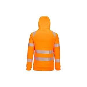 Portwest DX4 DX482OBRM Hi-Vis มีซิป1/4สีส้ม/สีดำ-5036108400065ชุดทำงาน HI-VIS - Product Image 2