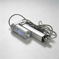 Actionneur linéaire YH8-525 24V DC étanche IP65 avec moteur à commutation par balais, 2500N, 50W, entraînement par engrenage, montage compact à bride, pour appareils électroménagers