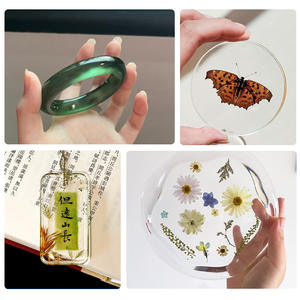 Ofício Resina Epoxy Resina Crystal Clear endurecedor para DIY Art Mold Fundição Jóias Fazendo Coasters Table Top Countertop Revestimento - Product Image 6