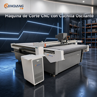 Cutter CNC à lame oscillante pour tissu et textile 1600x2500mm avec table à vide