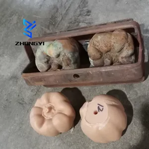 Enfants balle sautant turquie pvc caoutchouc chuchu dessin animé porte-clés jouets moulage fournisseurs