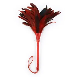 Látigo de plumas para juegos sexuales, fetiche SM, palo de plumas para coquetear, azotes, juegos para parejas - Product Image 3