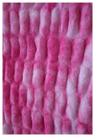 Couverture décorative en fausse fourrure de lapin double couche, confortable et luxueuse, en polyester tricoté, la couverture n°1 au monde