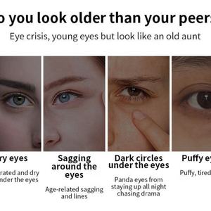 Vente en gros usine OEM – 6 paires de patchs masques pour les yeux bio, anti-cernes et poches sous les yeux, gels oculaires au collagène marin - Product Image 3