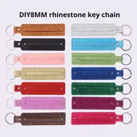 Porte-clés ouvre-bouteille en cuir PU avec design personnalisé de 8 mm de largeur pour un usage quotidien