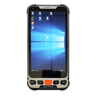 Sincoole 5,5 pulgadas windows10 Pro 4GB + 64GB Terminal de mano PC con NFC USB 3,0 Mini PC tableta resistente