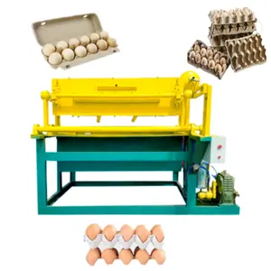 O papel de polpa Waste ambientalmente amigável recicla a linha fruto da máquina da caixa do ovo/copo/Apple/bandeja do ovo
