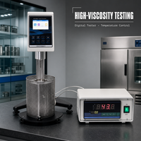 Viscosimètre Brookfield de laboratoire à haute viscosité 20-80 M Pa.s, testeur de viscosité numérique 300°C pour four, RS232 pour adhésif thermofusible