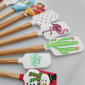Bpa Free Heat Resistant Non Stick Spatula With <b>Silicone</b> Tip for Cooking <b>Baking</b> and Mixing - Product Image 3
