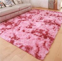Machine moelleux lavable Shag fausse fourrure lapin tapis tapis pour chambre luxe décor à la maison sol en peluche tapis
