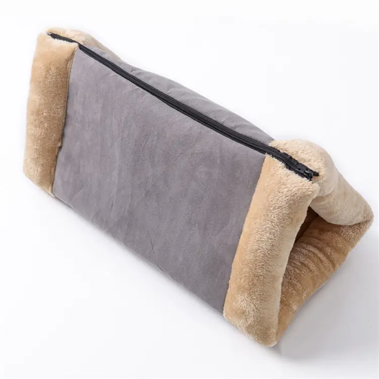 2 in 1 Katze Matte Welpen Bett mit Selbst-Heizung Thermo Core Teppiche Pet Zubehör Dual Zweck Tunnel nest