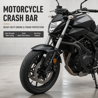 Barre de protection avant en acier pour moto, barre transversale surélevée, pare-chocs pour Yamaha, réparation et remplacement