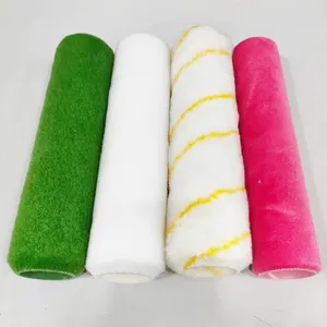 Wholesale OEM Customizable Premium Quality American Style DIY White Polyester Paint Roller Cover