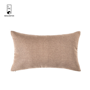 Taie d'oreiller de luxe en PU gris foncé, Patchwork, <span class=keywords><strong>housse</strong></span> de <span class=keywords><strong>coussin</strong></span> moderne 50x30, décoration de la maison et du salon - Product Image 5
