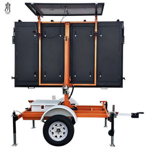 Reclameborden met <span class=keywords><strong>led</strong></span>-verlichting, variabele berichtenborden met aanhanger - Product Image 2