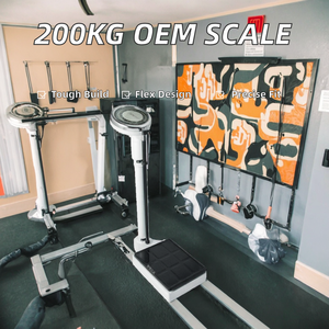 Customizable OEM Analog Mechanical <strong>Scale</strong> 200kg Capacity Height and Weight Rod Steel Weighing Machine for Adults - Product Image 3