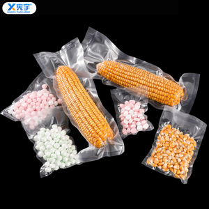 ถุงบรรจุภัณฑ์สุญญากาศไนลอนใสแบบมีสต็อก ปิดผนึกสามด้าน ถุงพลาสติก PA/PE สำหรับเก็บรักษาไส้กรอก แซนวิช และผลไม้ - Product Image 2