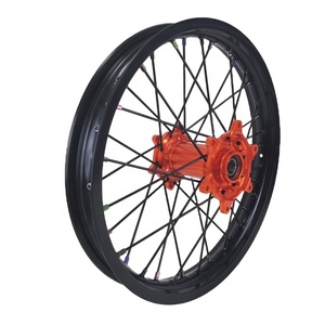 Ruedas de Aluminio Anodizado CNC para Motocross EXC/XC/SXF/XCF 21/19'', 125-450cc 2003-<span class=keywords><strong>2023</strong></span>, Alto Rendimiento - Product Image 6