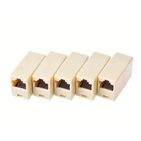 Netzwerk Ethernet Dual Gerader Kopf LAN-Kabelverbinder Kupplung RJ45 CAT 5 5E 6 6a Verlängerungsstecker Netzwerkkabel-Verbinder