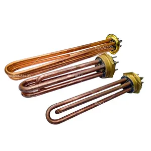 High Quality Food & Beverage Shops Electric 110v 15kw Air Finned Ss316 Copper Heaters Tubular For Water Heater