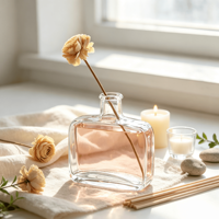 Nouvelles Bouteilles de Diffuseur à Bâtonnets de 100ml, 200ml, 300ml, 500ml – Luxe, Huiles Essentielles d'Aromathérapie, Parfum d'Ambiance, Décoration d'Intérieur